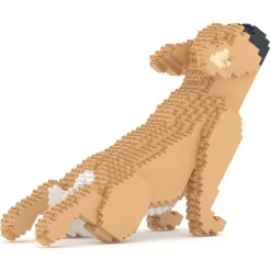 Jekca - French Bulldog 05-M01 - Big - Lego - Sculpture - Construction - 4D - Brick Animals - Toys - Avvenice