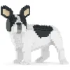 Jekca - French Bulldog 03-M04 - Big - Lego - Sculpture - Construction - 4D - Brick Animals - Toys - Avvenice