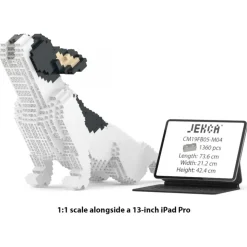 Jekca - French Bulldog 05-M04 - Big - Lego - Sculpture - Construction - 4D - Brick Animals - Toys - Avvenice