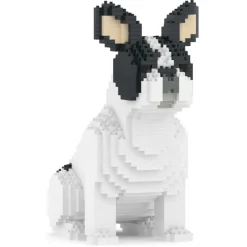 Jekca - French Bulldog 04-M04B (Version 2024) - Lego - Sculpture - Construction - 4D - Brick Animals - Toys - Avvenice