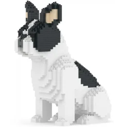 Jekca - French Bulldog 04-M04B (Version 2024) - Big - Lego - Sculpture - Construction - 4D - Brick Animals - Toys - Avvenice