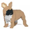 Jekca - French Bulldog 03S-M01 - Lego - Sculpture - Construction - 4D - Brick Animals - Toys - Avvenice