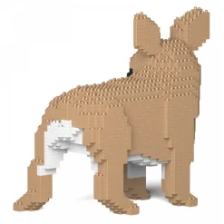 Jekca - French Bulldog 03S-M01 - Lego - Sculpture - Construction - 4D - Brick Animals - Toys - Avvenice