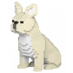 Jekca - French Bulldog 04S-M02 - Lego - Sculpture - Construction - 4D - Brick Animals - Toys - Avvenice