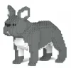 Jekca - French Bulldog 02S-M05 - Lego - Sculpture - Construction - 4D - Brick Animals - Toys - Avvenice