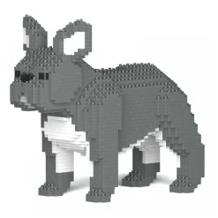 Jekca - French Bulldog 02S-M05 - Lego - Sculpture - Construction - 4D - Brick Animals - Toys - Avvenice