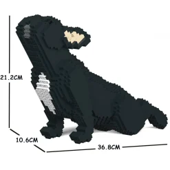 Jekca - French Bulldog 05S-M03 - Lego - Sculpture - Construction - 4D - Brick Animals - Toys - Avvenice