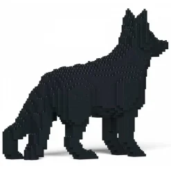 Jekca - German Shepherd 01-M03 - Big - Lego - Sculpture - Construction - 4D - Brick Animals - Toys - Avvenice