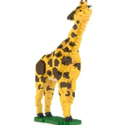 Jekca - Giraffe 01 - Big - Lego - Sculpture - Construction - 4D - Brick Animals - Toys - Avvenice