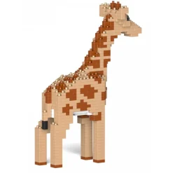 Jekca - Giraffe 02S - Lego - Sculpture - Construction - 4D - Brick Animals - Toys - Avvenice