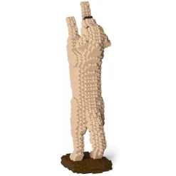 Jekca - Golden Retriever 04-M03 - Big - Lego - Sculpture - Construction - 4D - Brick Animals - Toys - Avvenice
