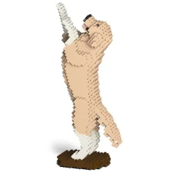 Jekca - Golden Retriever 04-M01 - Big - Lego - Sculpture - Construction - 4D - Brick Animals - Toys - Avvenice