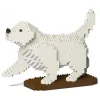Jekca - Golden Retriever 05-M01 - Big - Lego - Sculpture - Construction - 4D - Brick Animals - Toys - Avvenice