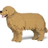 Jekca - Golden Retriever 01-M04 - Big - Lego - Sculpture - Construction - 4D - Brick Animals - Toys - Avvenice