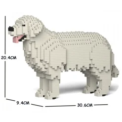 Jekca - Golden Retriever 01S-M05 - Lego - Sculpture - Construction - 4D - Brick Animals - Toys - Avvenice