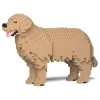 Jekca - Golden Retriever 01S-M04 - Lego - Sculpture - Construction - 4D - Brick Animals - Toys - Avvenice