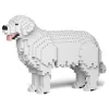 Jekca - Golden Retriever 01S-M02 - Lego - Sculpture - Construction - 4D - Brick Animals - Toys - Avvenice