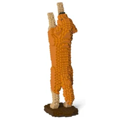 Jekca - Golden Retriever 04S-M02 - Lego - Sculpture - Construction - 4D - Brick Animals - Toys - Avvenice