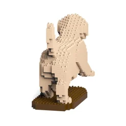 Jekca - Golden Retriever 05S-M02 - Lego - Sculpture - Construction - 4D - Brick Animals - Toys - Avvenice