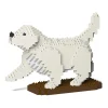 Jekca - Golden Retriever 05S-M01 - Lego - Sculpture - Construction - 4D - Brick Animals - Toys - Avvenice