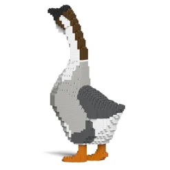 Jekca - Goose 01S - Lego - Sculpture - Construction - 4D - Brick Animals - Toys - Avvenice