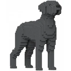 Jekca - Great Dane 01-M03 - Big - Lego - Sculpture - Construction - 4D - Brick Animals - Toys - Avvenice
