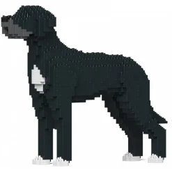 Jekca - Great Dane 01-M02 - Big - Lego - Sculpture - Construction - 4D - Brick Animals - Toys - Avvenice