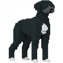 Jekca - Great Dane 01S-M02 - Lego - Sculpture - Construction - 4D - Brick Animals - Toys - Avvenice