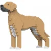 Jekca - Great Dane 01S-M01 - Lego - Sculpture - Construction - 4D - Brick Animals - Toys - Avvenice