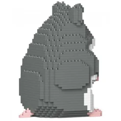 Jekca - Hamster 01-M02 - Big - Lego - Sculpture - Construction - 4D - Brick Animals - Toys - Avvenice
