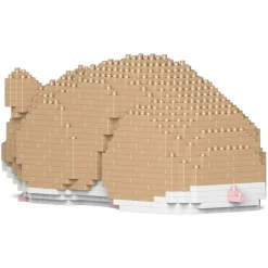 Jekca - Hamster 02-M01 - Big - Lego - Sculpture - Construction - 4D - Brick Animals - Toys - Avvenice