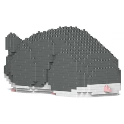 Jekca - Hamster 02-M02 - Big - Lego - Sculpture - Construction - 4D - Brick Animals - Toys - Avvenice