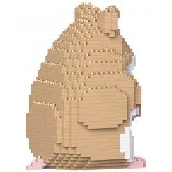 Jekca - Hamster 01-M01 - Big - Lego - Sculpture - Construction - 4D - Brick Animals - Toys - Avvenice