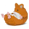 Jekca - Hamster 04S-M03 - Lego - Sculpture - Construction - 4D - Brick Animals - Toys - Avvenice