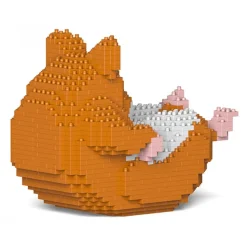 Jekca - Hamster 04S-M03 - Lego - Sculpture - Construction - 4D - Brick Animals - Toys - Avvenice