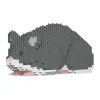 Jekca - Hamster 02S-M02 - Lego - Sculpture - Construction - 4D - Brick Animals - Toys - Avvenice