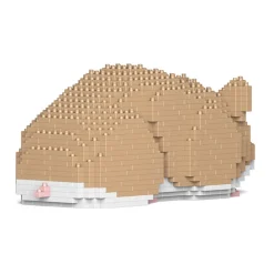 Jekca - Hamster 02S-M01 - Lego - Sculpture - Construction - 4D - Brick Animals - Toys - Avvenice