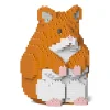 Jekca - Hamster 01S-M03 - Lego - Sculpture - Construction - 4D - Brick Animals - Toys - Avvenice