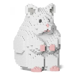 Jekca - Hamster 01S-M04 - Lego - Sculpture - Construction - 4D - Brick Animals - Toys - Avvenice