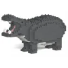 Jekca - Hippo 01S - Lego - Sculpture - Construction - 4D - Brick Animals - Toys - Avvenice