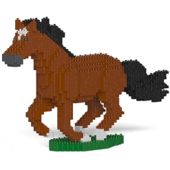 Jekca - Horse 01S-M01 - Lego - Sculpture - Construction - 4D - Brick Animals - Toys - Avvenice