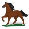 Jekca - Horse 03S-M01 - Lego - Sculpture - Construction - 4D - Brick Animals - Toys - Avvenice