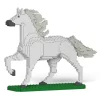 Jekca - Horse 04S-M02 - Lego - Sculpture - Construction - 4D - Brick Animals - Toys - Avvenice