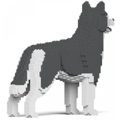 Jekca - Husky 4-in-1 Pack 01S-M04 - Lego - Sculpture - Construction - 4D - Brick Animals - Toys - Avvenice