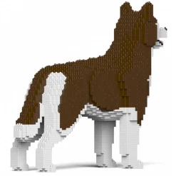 Jekca - Husky 4-in-1 Pack 01S-M03 - Lego - Sculpture - Construction - 4D - Brick Animals - Toys - Avvenice