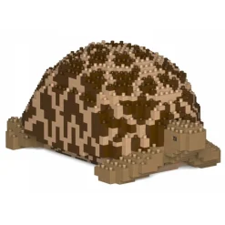 Jekca - Indian Star Tortoise 01 - Big - Lego - Sculpture - Construction - 4D - Brick Animals - Toys - Avvenice