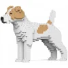 Jekca - Jack Russell Terrier 01-M03 - Big - Lego - Sculpture - Construction - 4D - Brick Animals - Toys - Avvenice