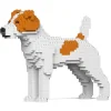 Jekca - Jack Russell Terrier 01-M01 - Big - Lego - Sculpture - Construction - 4D - Brick Animals - Toys - Avvenice