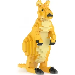 Jekca - Kangaroo 01 - Big - Lego - Sculpture - Construction - 4D - Brick Animals - Toys - Avvenice