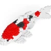 Jekca - Koi Fish 01 - Big - Lego - Sculpture - Construction - 4D - Brick Animals - Toys - Avvenice